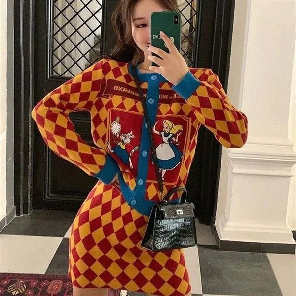 work dresses vintage slim knitted short skirt two piece set fashion printing stitching skirts womens 2021 o-neck long sleeve mini k2dv#, White;black
work dresses vintage slim knitted short skirt two piece set fashion printing stitching skirts womens 2021 o-neck long sleeve mini k2dv#, White;black