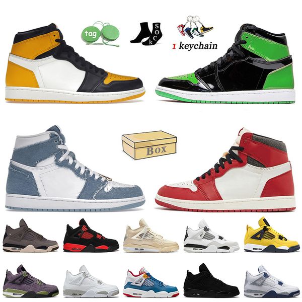jumpman 1 4 women mens basketball shoes high og taxi denim 1s lost found midnight navy 4s dark mocha red thunder military black cat oreo tra, White;red
jumpman 1 4 women mens basketball shoes high og taxi denim 1s lost found midnight navy 4s dark mocha red thunder military black cat oreo tra, White;red