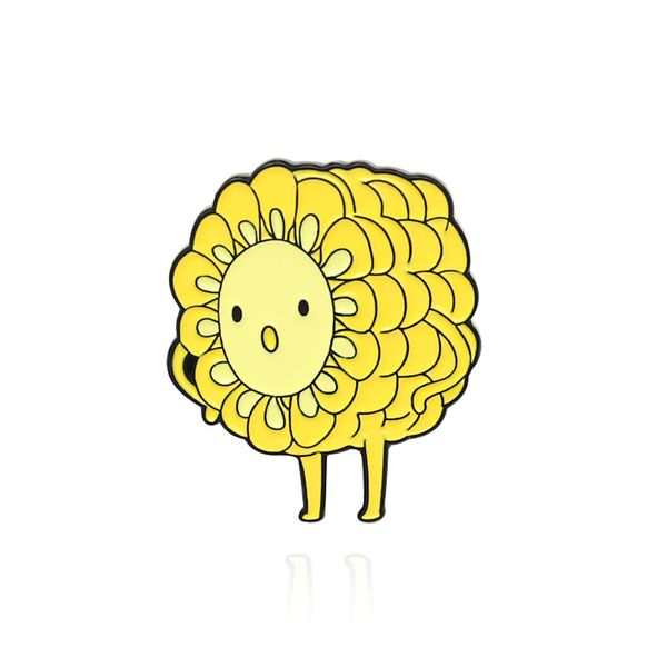 cute corn shaped brooches for women cartoon smiley plant alloy brooch creative enamel pins badge, Gray
cute corn shaped brooches for women cartoon smiley plant alloy brooch creative enamel pins badge, Gray