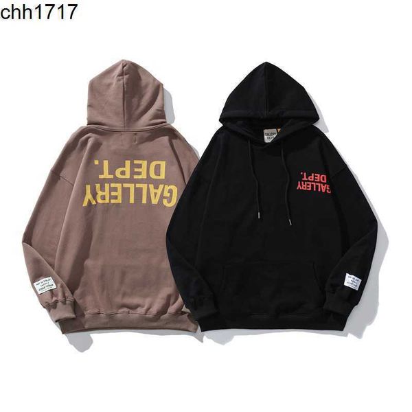 autumn and winter fashion galleryes dept inverted printed cotton hoodie sweater jacket, Black
autumn and winter fashion galleryes dept inverted printed cotton hoodie sweater jacket, Black