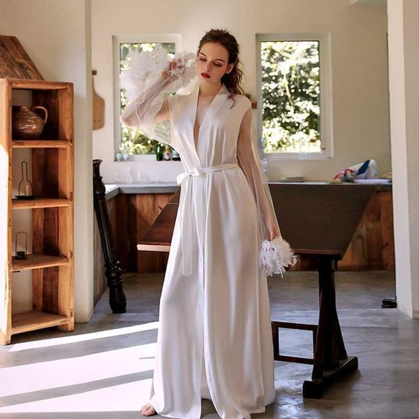 women's sleepwear house robe for women silk long gowns white bridesmaid robes satin bathrobe elegant sleepwear lingere dressing gown ne, Black;red
women's sleepwear house robe for women silk long gowns white bridesmaid robes satin bathrobe elegant sleepwear lingere dressing gown ne, Black;red