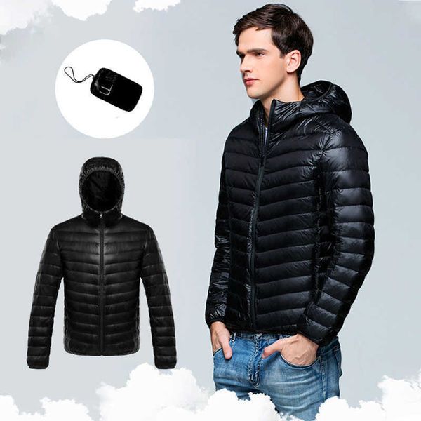 men's down parkas packable jacket hooded lightweight white duck puffer insulated coat for travel outdoor hiking plus size 5xl g220930, Black
men's down parkas packable jacket hooded lightweight white duck puffer insulated coat for travel outdoor hiking plus size 5xl g220930, Black