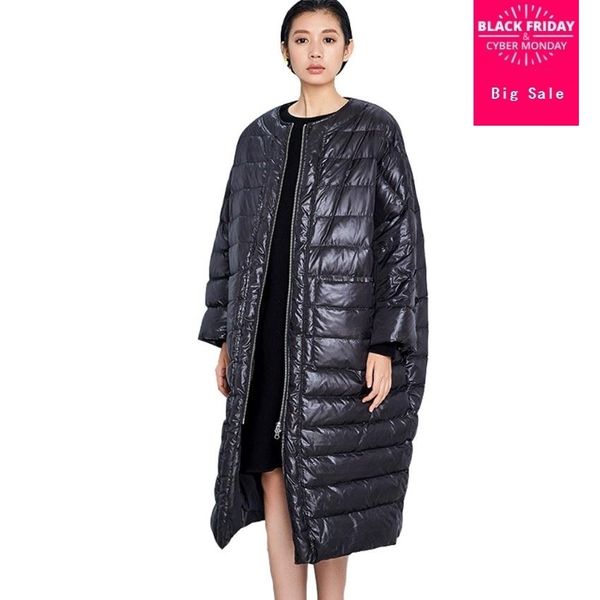 women's down parkas fashion european fashion brand bat sleeve coat women's winter duck down jacket xlonger thicker warm down jacke, Black
women's down parkas fashion european fashion brand bat sleeve coat women's winter duck down jacket xlonger thicker warm down jacke, Black