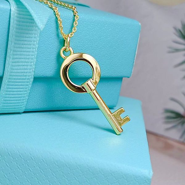 7a fashion designer womens necklace classic charm key pendant highquality aaaaa jewelry girl lover christmas gift box, Silver
7a fashion designer womens necklace classic charm key pendant highquality aaaaa jewelry girl lover christmas gift box, Silver