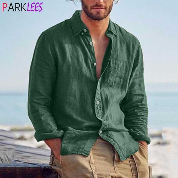 men's casual shirts green cotton linen shirt men 2022 spring new slim fit button down shirts mens lightweight breathable plain beach sh, White;black
men's casual shirts green cotton linen shirt men 2022 spring new slim fit button down shirts mens lightweight breathable plain beach sh, White;black