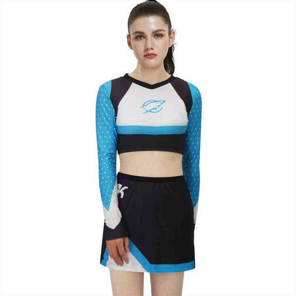 women's tracksuits euphoria cheerleader uniform maddy cheerleader come outfit high school long sleeve cheerleading come for female t220, Gray
women's tracksuits euphoria cheerleader uniform maddy cheerleader come outfit high school long sleeve cheerleading come for female t220, Gray