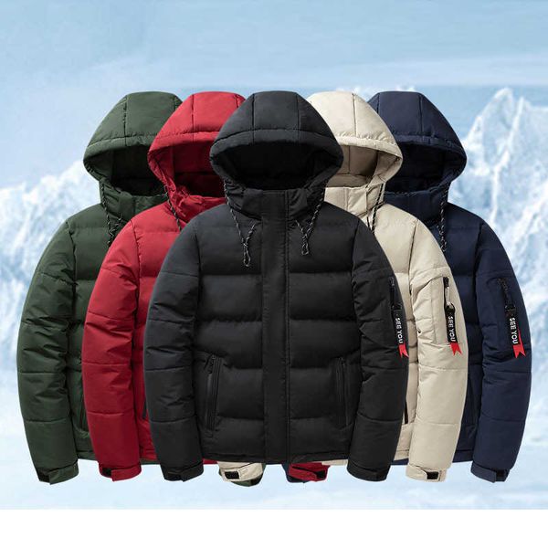 men's down parkas 2022 winter warm thick coat male casual black windproof overcoats jacket detachable hooded men outwear clothing g2209
men's down parkas 2022 winter warm thick coat male casual black windproof overcoats jacket detachable hooded men outwear clothing g2209