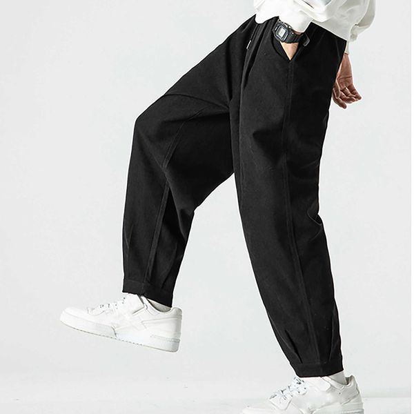 men's pants fashion drawstring pocket straight leg overalls casual 6 memory foam g220929, Black
men's pants fashion drawstring pocket straight leg overalls casual 6 memory foam g220929, Black