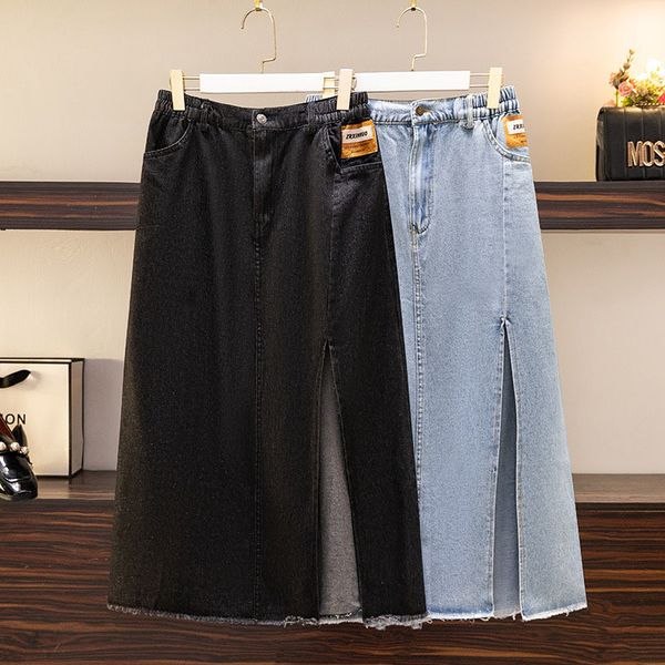 plus size dresses 150kg plus size women's slit denim skirt summer loose midlength high waist aline skirt black blue hip 158 5xl 6xl 7xl
plus size dresses 150kg plus size women's slit denim skirt summer loose midlength high waist aline skirt black blue hip 158 5xl 6xl 7xl