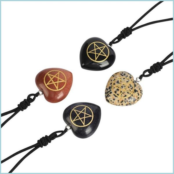 pendant necklaces pendant necklaces natural stone heart-shape pentacle necklace engrave earth goddess kore symbol jewelry reiki heali dhsux, Silver
pendant necklaces pendant necklaces natural stone heart-shape pentacle necklace engrave earth goddess kore symbol jewelry reiki heali dhsux, Silver