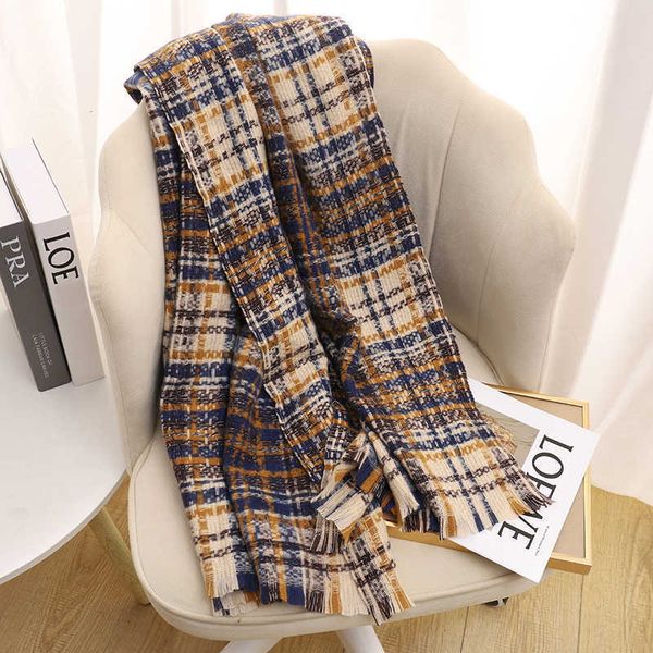 scarves designer winter women's scarf 2022 warm checkered cashmere shawl luxury branded neck bandana plaid striped g220927, Blue;gray
scarves designer winter women's scarf 2022 warm checkered cashmere shawl luxury branded neck bandana plaid striped g220927, Blue;gray