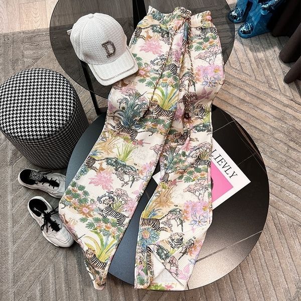women s pants s summer ice silk thin women wide leg korean fashion tiger print casual straight oversized drape tie dye design 220930, Black;white
women s pants s summer ice silk thin women wide leg korean fashion tiger print casual straight oversized drape tie dye design 220930, Black;white