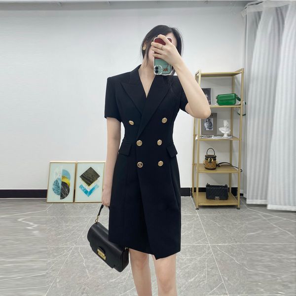 work dresses summer european and american highend women's suit dress occupation ol simple atmosphere skirt female 221006, White;black
work dresses summer european and american highend women's suit dress occupation ol simple atmosphere skirt female 221006, White;black