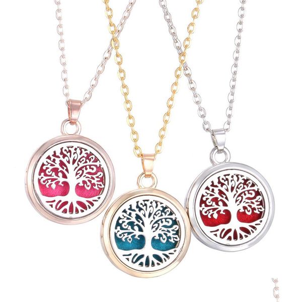 pendant necklaces necklace per essential oils diffuser sier gold tree of life locket pendant women jewelry drop delivery 2021 necklac dhfcn, Silver
pendant necklaces necklace per essential oils diffuser sier gold tree of life locket pendant women jewelry drop delivery 2021 necklac dhfcn, Silver