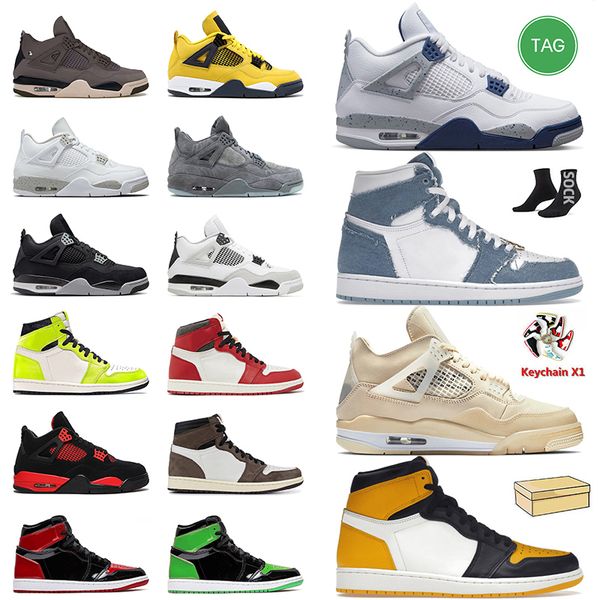 with box women mens basketball shoes jumpman 1 4 midnight navy 4s denim 1s sail high og taxi lost found patent bred dark mocha offs white un
with box women mens basketball shoes jumpman 1 4 midnight navy 4s denim 1s sail high og taxi lost found patent bred dark mocha offs white un