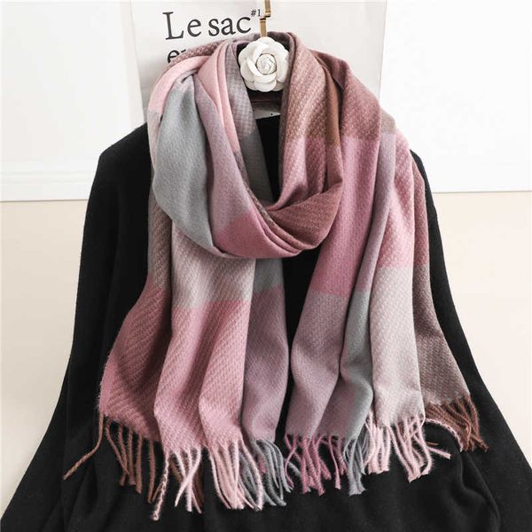 scarves 2022 long scarf women warm shawl wrap narrow lady cashmere thick winter pashmina spring geometric wool knitted bufanda g220927, Blue;gray
scarves 2022 long scarf women warm shawl wrap narrow lady cashmere thick winter pashmina spring geometric wool knitted bufanda g220927, Blue;gray
