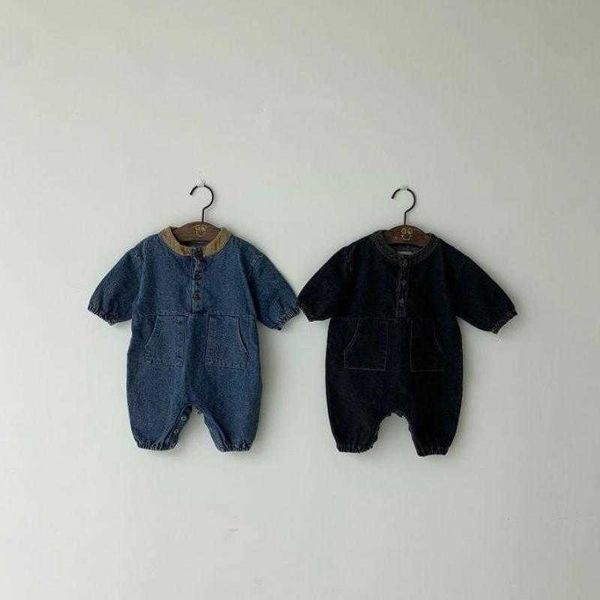 rompers bobotcnunu 2022 new baby denim romper solid baby toddler pocket jumpsuit newborn denim clothes baby boy girl jean overall j220922, Blue
rompers bobotcnunu 2022 new baby denim romper solid baby toddler pocket jumpsuit newborn denim clothes baby boy girl jean overall j220922, Blue