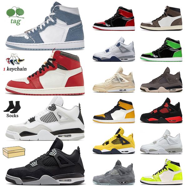 denim 1s high og lost found basketball shoes jumpman 1 4 midnight navy 4s military black canvas oreo red thunder dark mocha women mens train
denim 1s high og lost found basketball shoes jumpman 1 4 midnight navy 4s military black canvas oreo red thunder dark mocha women mens train