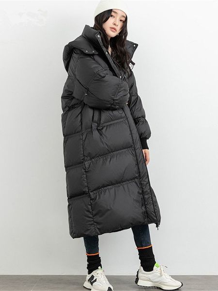 women's down parkas can fit 30 thicker warm duck coat winter fashion hooded fluffy coats was thin oversized outerwear wy994 220930, Black
women's down parkas can fit 30 thicker warm duck coat winter fashion hooded fluffy coats was thin oversized outerwear wy994 220930, Black