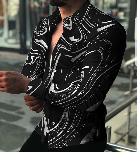 men's casual shirts new high street fashion men oversized casual shirt stripe print long sleeve men's clothing prom party cardigan, White;black
men's casual shirts new high street fashion men oversized casual shirt stripe print long sleeve men's clothing prom party cardigan, White;black