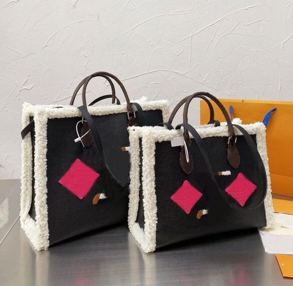 flower on the go women tote bag handbag large capacity shopping bags shoulder bag double handles side color letters teddy velvet purse
flower on the go women tote bag handbag large capacity shopping bags shoulder bag double handles side color letters teddy velvet purse