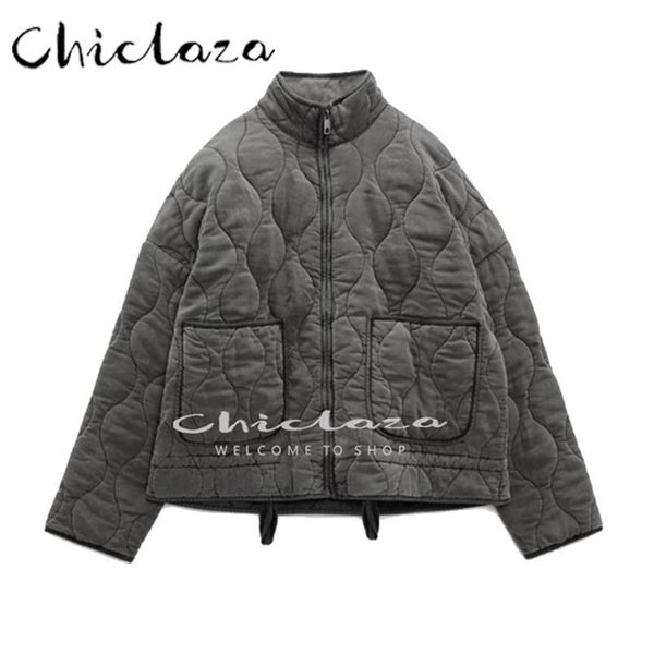 womens down parkas chiclaza winter women fashion vintage stand collar pocket parka coats female leisure wild warm outwear 220930, Black
womens down parkas chiclaza winter women fashion vintage stand collar pocket parka coats female leisure wild warm outwear 220930, Black