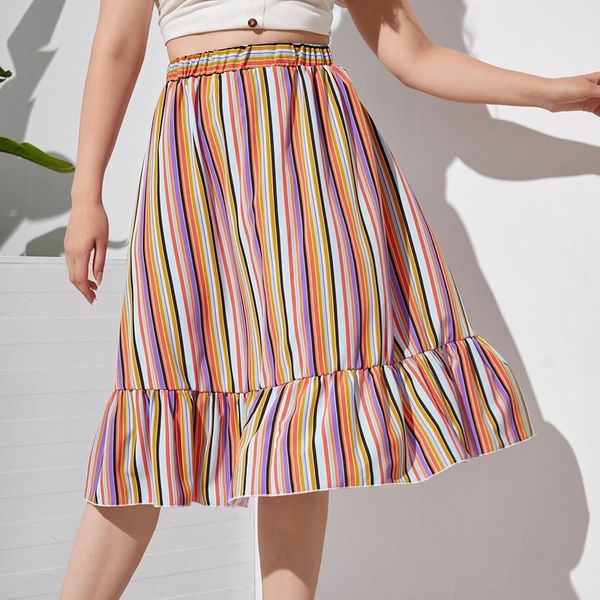 plus size dresses plus size rainbow floral print elegant summer skirt women elastic waist ruffle hem aline skirt female large size midi skir, Black
plus size dresses plus size rainbow floral print elegant summer skirt women elastic waist ruffle hem aline skirt female large size midi skir, Black