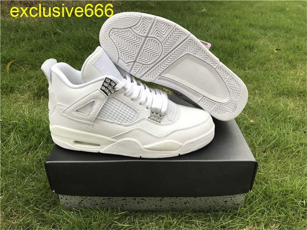 4 iv pure money mens basketball shoes jumpman 4s white silver sports sneakers size us7-12 with box
4 iv pure money mens basketball shoes jumpman 4s white silver sports sneakers size us7-12 with box