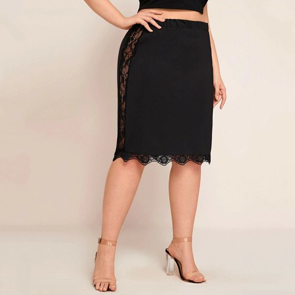 plus size dresses plus size elastic waist summer elegant bodycon skirt women lace trim black business casual midi skirt work office skirt 6x
plus size dresses plus size elastic waist summer elegant bodycon skirt women lace trim black business casual midi skirt work office skirt 6x