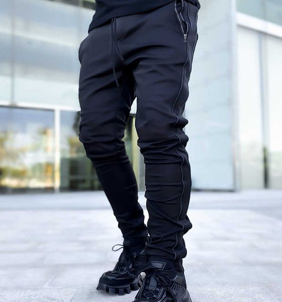 men's pants 2022 spring and autumn new work wear menpants male sports leisure brand multi-pocket night jogging reflective fitness pants, Black
men's pants 2022 spring and autumn new work wear menpants male sports leisure brand multi-pocket night jogging reflective fitness pants, Black