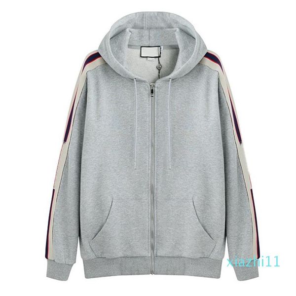 fashion-gray luxury italy designer fashion brand new hooded zip-up sweatshirt with logo stripe men's hoodies women sweatshirt263a, Black
fashion-gray luxury italy designer fashion brand new hooded zip-up sweatshirt with logo stripe men's hoodies women sweatshirt263a, Black