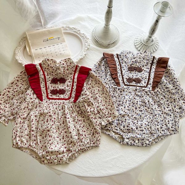 rompers new arrival 03y girl retro cheongsam mandarin collar bodysuit sweet allmatch flowers cotton cute baby girls jumpsuit j220922, Blue
rompers new arrival 03y girl retro cheongsam mandarin collar bodysuit sweet allmatch flowers cotton cute baby girls jumpsuit j220922, Blue