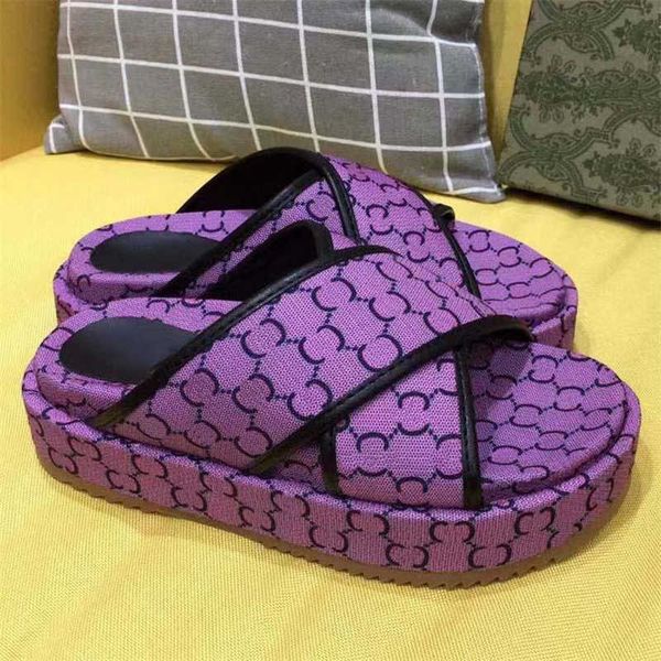 slippers 2022 new color womens platform sandals mid heel slippers fashioncanvas slides with box and dust bags, Black
slippers 2022 new color womens platform sandals mid heel slippers fashioncanvas slides with box and dust bags, Black