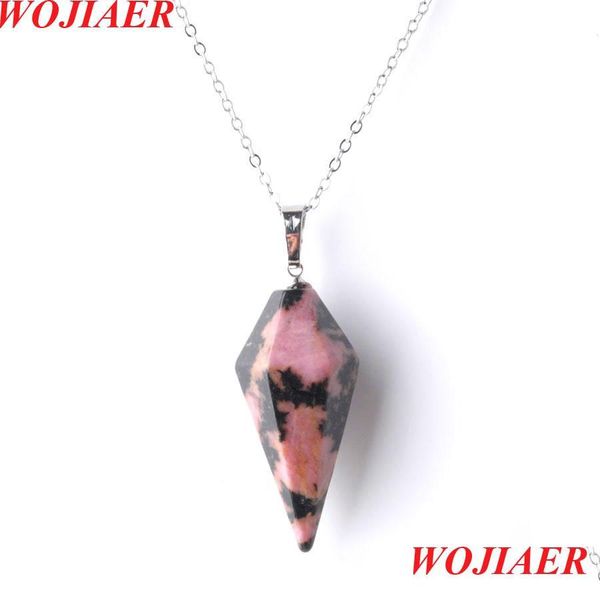 pendant necklaces hexagonal pyramid pendant necklace natural rhodochrosite gem stone reiki chakra dangle beads jewelry z90 ffshop2001 dh5iz, Silver
pendant necklaces hexagonal pyramid pendant necklace natural rhodochrosite gem stone reiki chakra dangle beads jewelry z90 ffshop2001 dh5iz, Silver