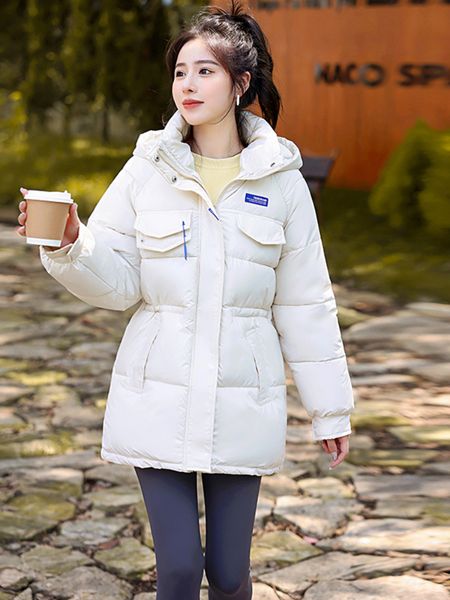 women's down parkas women streetwear cotton padded jacket winter thick slim high waisted hooded bubble coat female solid casual warm pa, Black
women's down parkas women streetwear cotton padded jacket winter thick slim high waisted hooded bubble coat female solid casual warm pa, Black