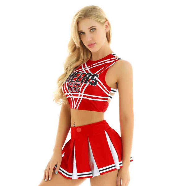 women's tracksuits womens charming cheerleading school girls cosplay come set sleeveless pentagram back crop with mini pleated skirt t2, Gray
women's tracksuits womens charming cheerleading school girls cosplay come set sleeveless pentagram back crop with mini pleated skirt t2, Gray