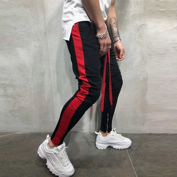 men's pants 2020 autumn new hip hop sweatpants track fitness joggers male side stripe high street long trousers pencil g220929, Black
men's pants 2020 autumn new hip hop sweatpants track fitness joggers male side stripe high street long trousers pencil g220929, Black