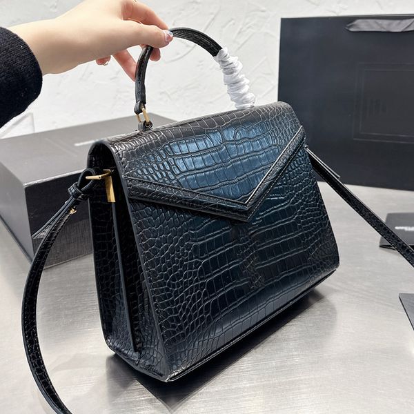 designer women cassandra alligator handle bag france brand crocodile embossed shiny leather shoulder bags lady metal y hasp flap crossbody h
designer women cassandra alligator handle bag france brand crocodile embossed shiny leather shoulder bags lady metal y hasp flap crossbody h