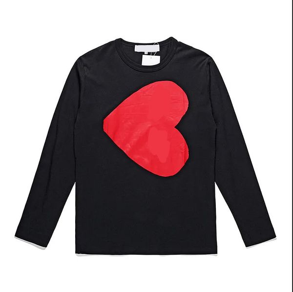 play designer men's hoodies fashion heart badge pullover trendy cotton clothing s2, Black
play designer men's hoodies fashion heart badge pullover trendy cotton clothing s2, Black