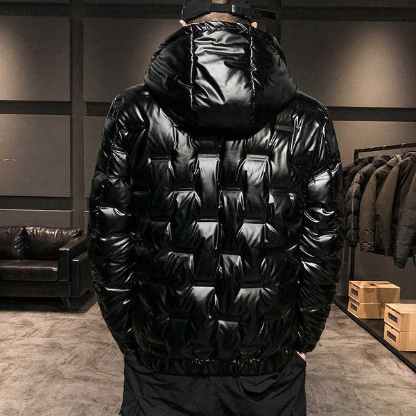 men's down parkas plus size coats jackets and winter new casual fashion bomber jacket thick warm g220930, Black
men's down parkas plus size coats jackets and winter new casual fashion bomber jacket thick warm g220930, Black