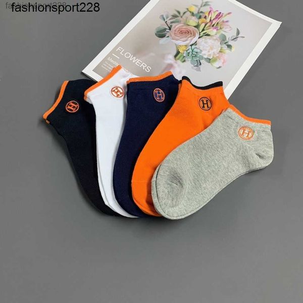 designer socks h brand men summer breathable shallow mouth letter embroidery deodorant sports pure cotton tide sock, White;pink
designer socks h brand men summer breathable shallow mouth letter embroidery deodorant sports pure cotton tide sock, White;pink