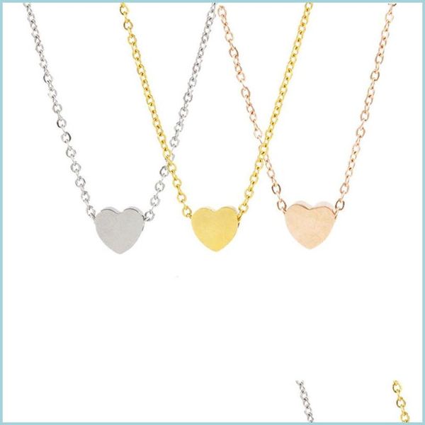 chokers personalized stainless steel love heart pendant necklaces sier rose gold chain necklace for ladies wedding party je mjfashion dh2xq, Golden;silver
chokers personalized stainless steel love heart pendant necklaces sier rose gold chain necklace for ladies wedding party je mjfashion dh2xq, Golden;silver