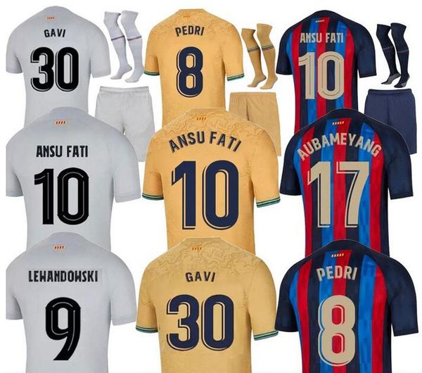 s-4xl 22/23 lewandowski ansu fati soccer jersey 2022 ferran adama auba christensen o. dembele pedri memphis dest gavi barcelona football shi, Black;yellow
s-4xl 22/23 lewandowski ansu fati soccer jersey 2022 ferran adama auba christensen o. dembele pedri memphis dest gavi barcelona football shi, Black;yellow