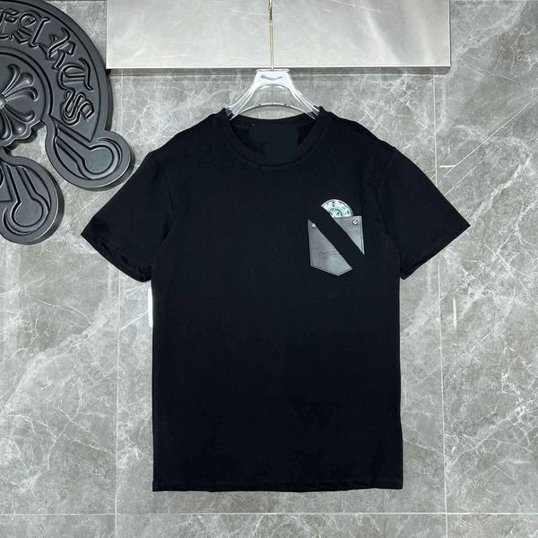 t-shirt men's s 2022 summer new ch cross ghost graffiti printed leather label embroidered pocket short sleeve and women's, Black;brown
t-shirt men's s 2022 summer new ch cross ghost graffiti printed leather label embroidered pocket short sleeve and women's, Black;brown