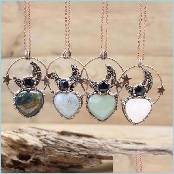 pendant necklaces pendant necklaces natural stone heart soldered bronze star moon pendants crystal labradorite aventurine an bdesybag dh8gh, Silver
pendant necklaces pendant necklaces natural stone heart soldered bronze star moon pendants crystal labradorite aventurine an bdesybag dh8gh, Silver