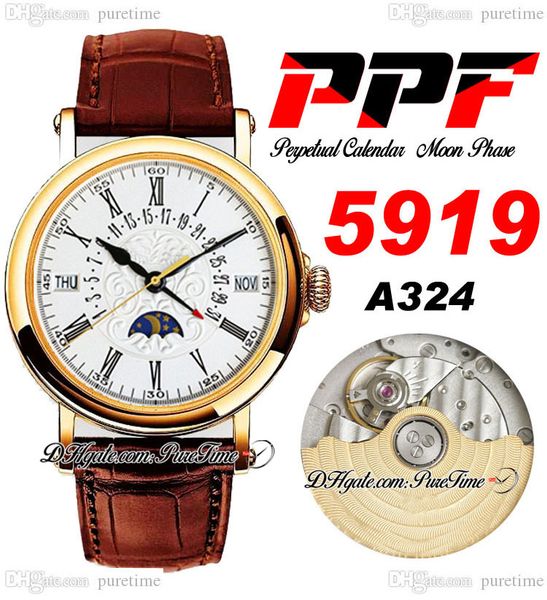 ppf perpetual calendar 5960r a324 automatic mens watch moon phase 38mm yellow gold 3d flowers totem dial silver roman brown leather super ed, Slivery;brown
ppf perpetual calendar 5960r a324 automatic mens watch moon phase 38mm yellow gold 3d flowers totem dial silver roman brown leather super ed, Slivery;brown