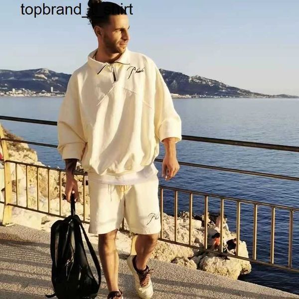 new men's hoodies designer sweatshirts rhude winter stand collar half zipper long sleeve embroidery loose fashion brand men, Black
new men's hoodies designer sweatshirts rhude winter stand collar half zipper long sleeve embroidery loose fashion brand men, Black