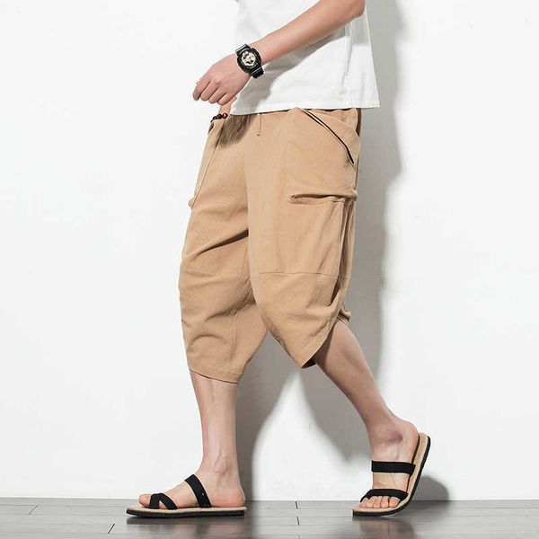 men's pants casual harem 2022 summer new style japanese and korean fashion loose cotton cropped g220929, Black
men's pants casual harem 2022 summer new style japanese and korean fashion loose cotton cropped g220929, Black