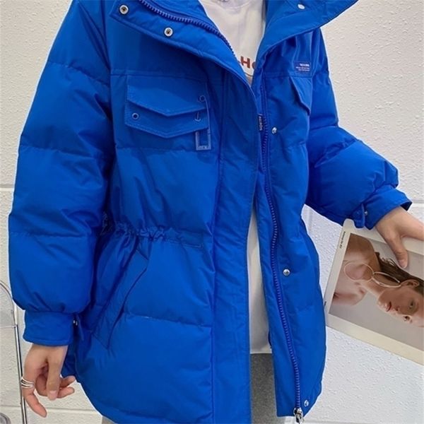 womens down parkas down jacket for women winter korean version waist drawstring loose thickened label big pin coat 220930, Black
womens down parkas down jacket for women winter korean version waist drawstring loose thickened label big pin coat 220930, Black