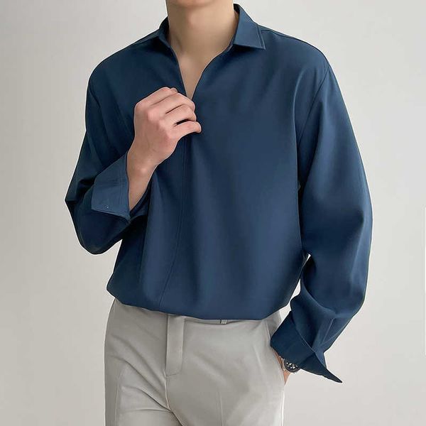 men's casual shirts 2022 spring autumn men fashion loose pullover shirts male v-neck long sleeve blouses men's korean solid color, White;black
men's casual shirts 2022 spring autumn men fashion loose pullover shirts male v-neck long sleeve blouses men's korean solid color, White;black